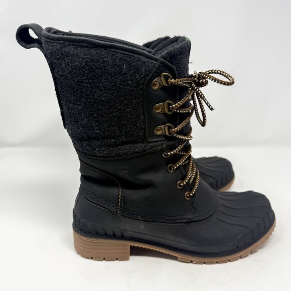 Kamik Sienna 2 Black Winter Boots Women’s Size 8 Waterproof Snow Rated -4°F - Picture 4 of 11